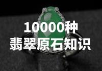 惊艳！揭秘10000种翡翠原石，让你一次看个够！